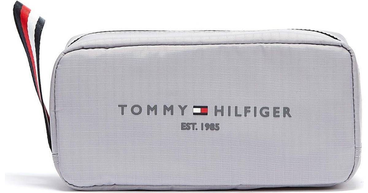 Tommy Hilfiger Established Wash Bag - Grey • Priser »