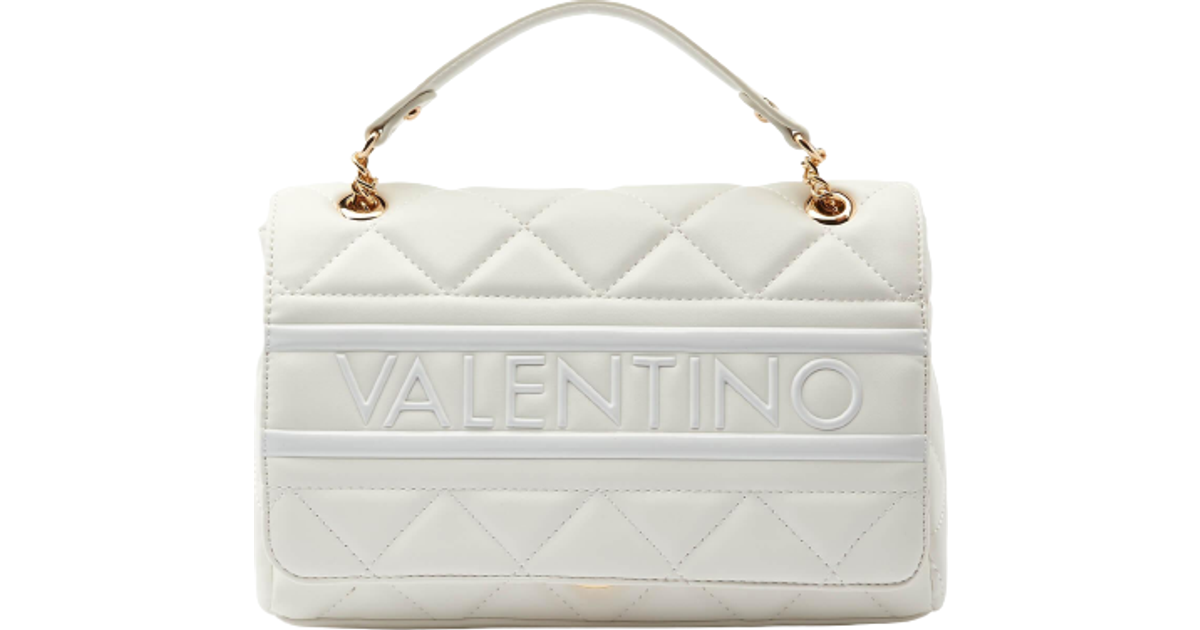 Valentino Bags Ada Quilted Shoulder Bag - White • Pris »