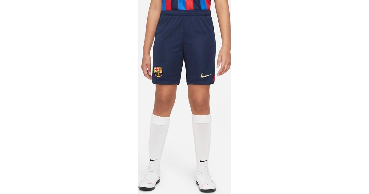 Nike FC Barcelona Home Short 22/23 Youth • Se pris »