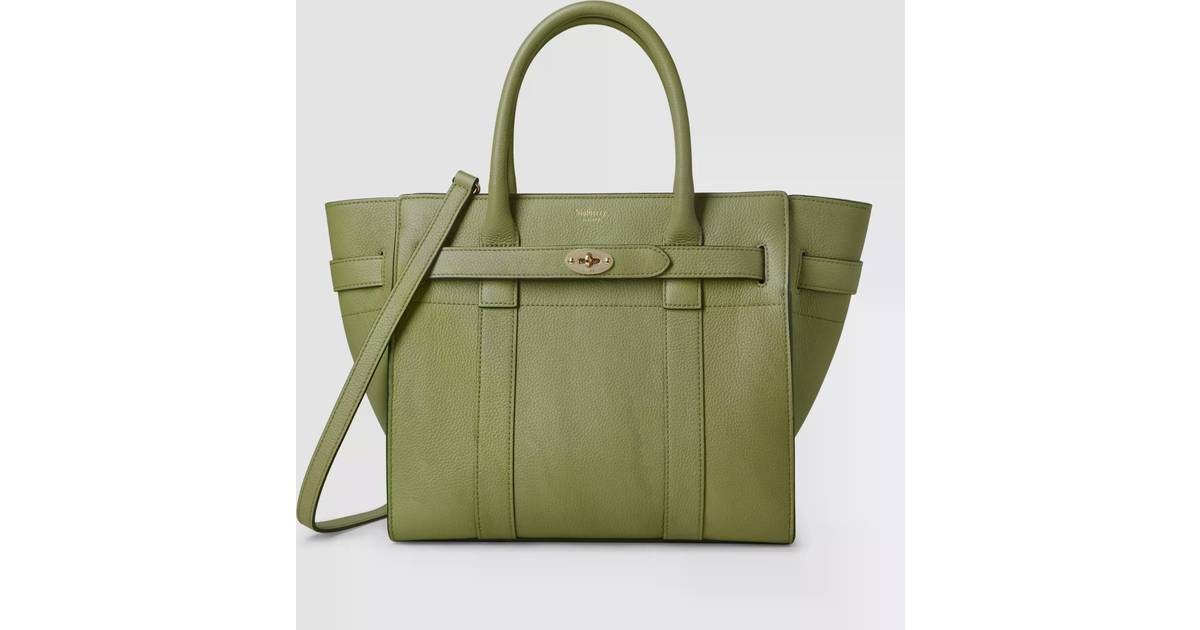 Mulberry Small Zipped Bayswater Green • PriceRunner »