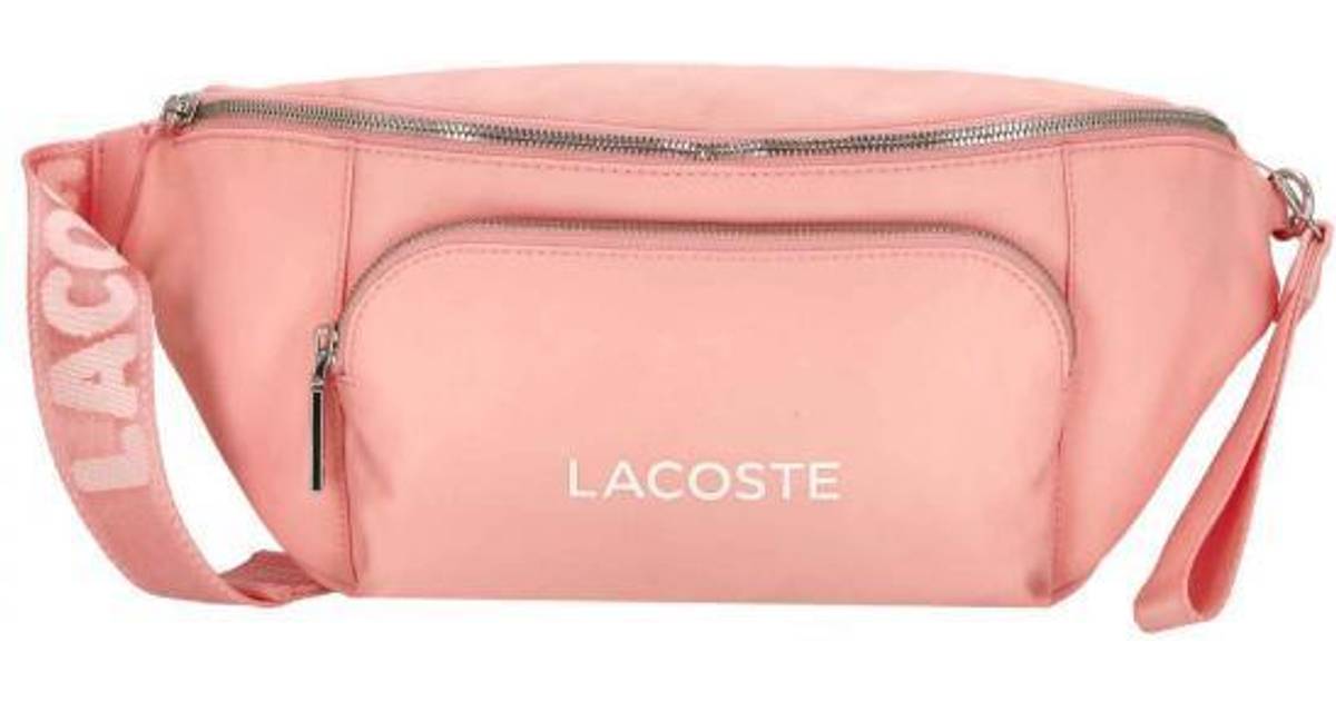 Lacoste Bæltetaske lyserød hvid (1 butikker) • Priser »