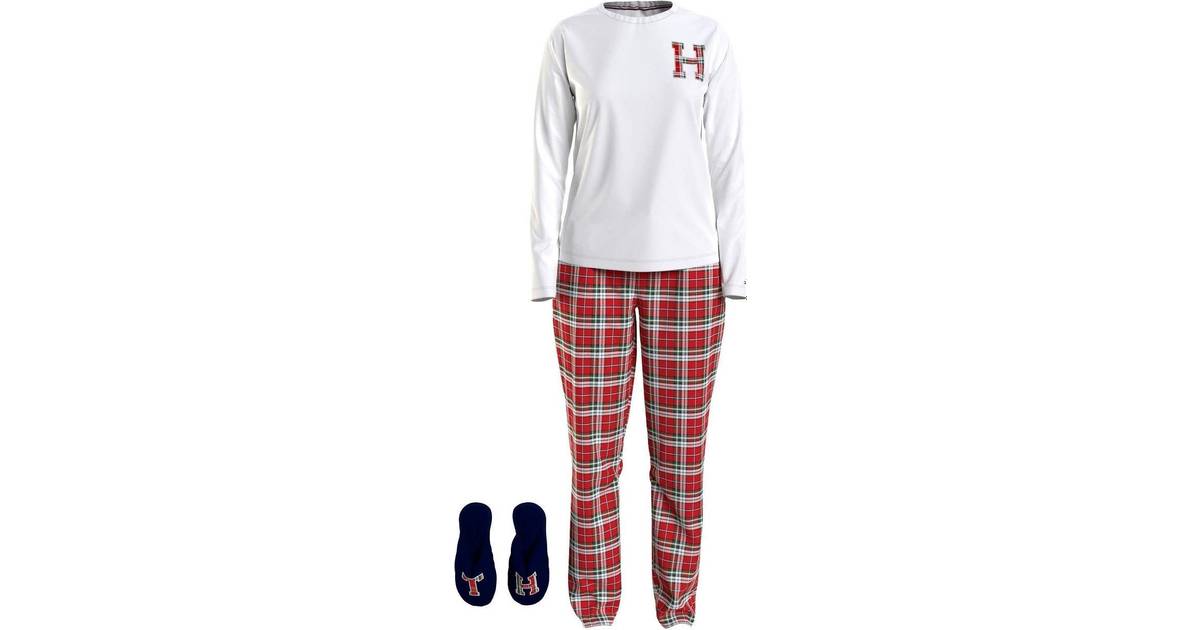Tommy Hilfiger Bodywear Long Sleeve Pyjama Set • Pris »
