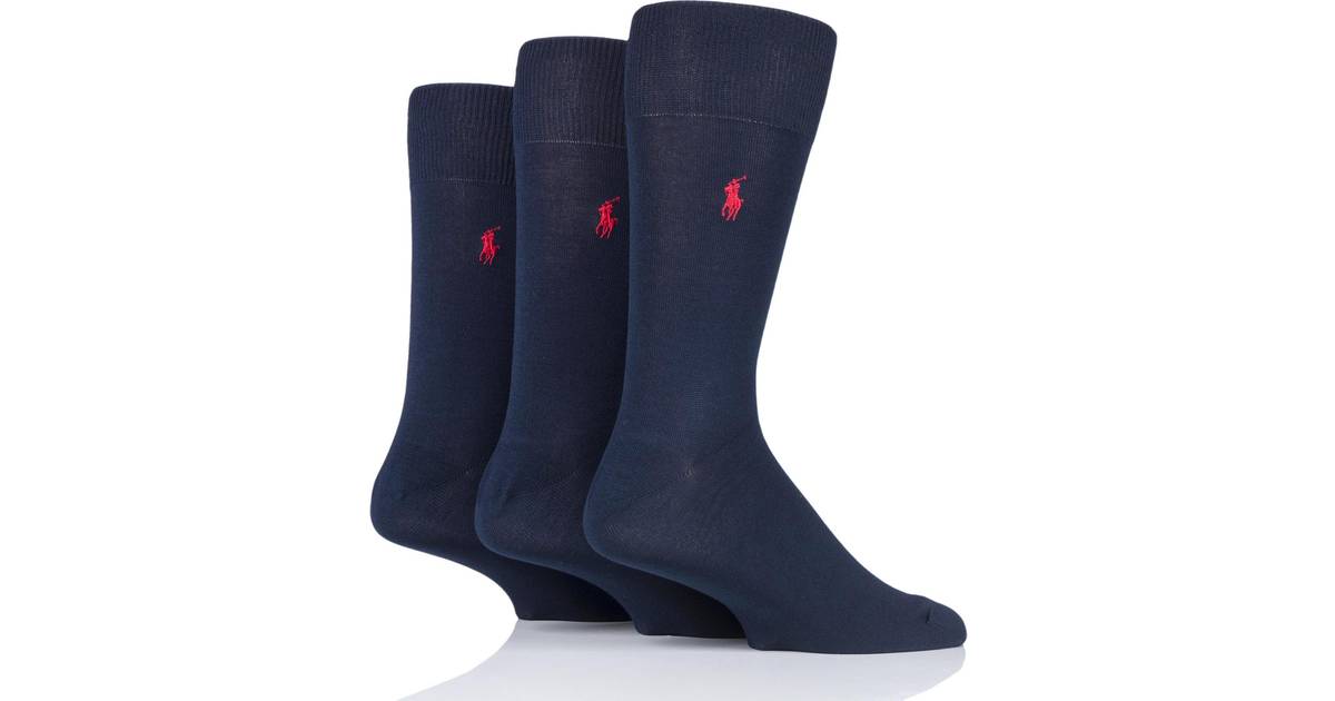 Polo Ralph Lauren Mercerized Socks Pack • Se priser »