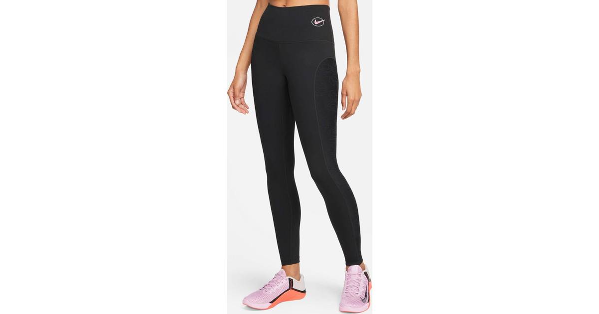 Nike Training Icon Clash Dri-FIT Højtaljede leggings med lille logo • Pris »