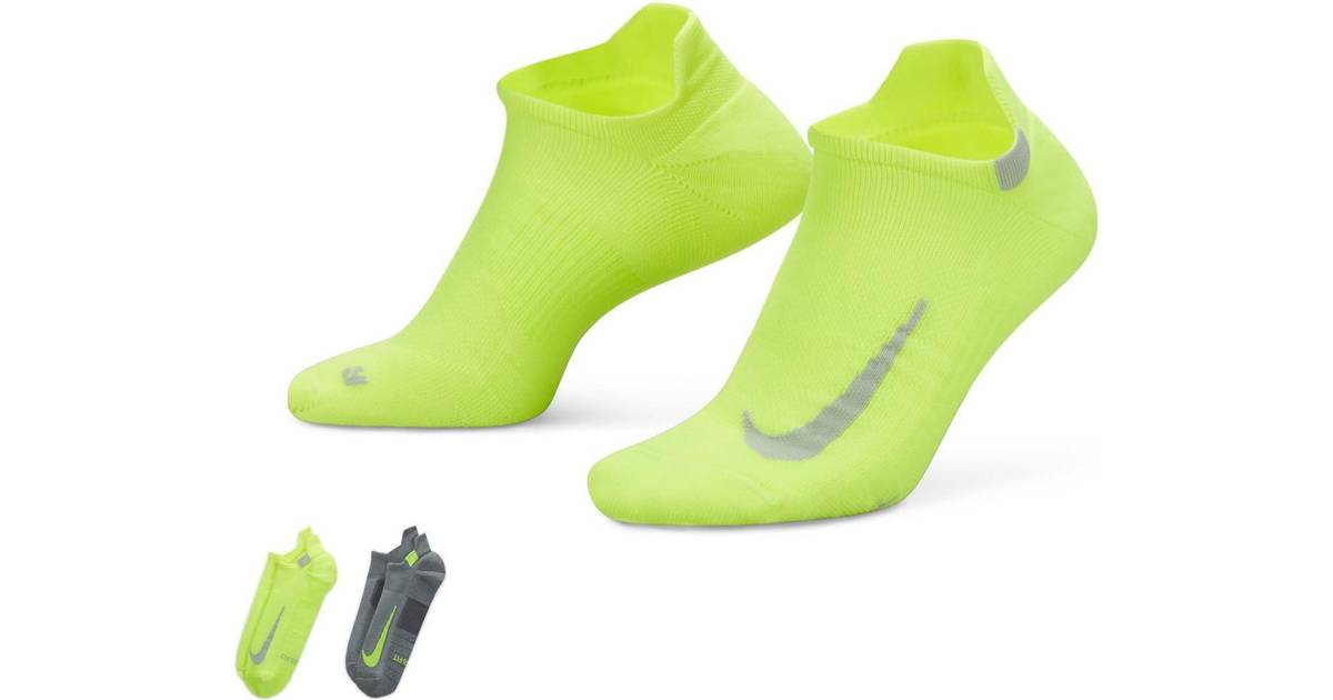 Nike Running pack no show ankle socks in mint • Pris »