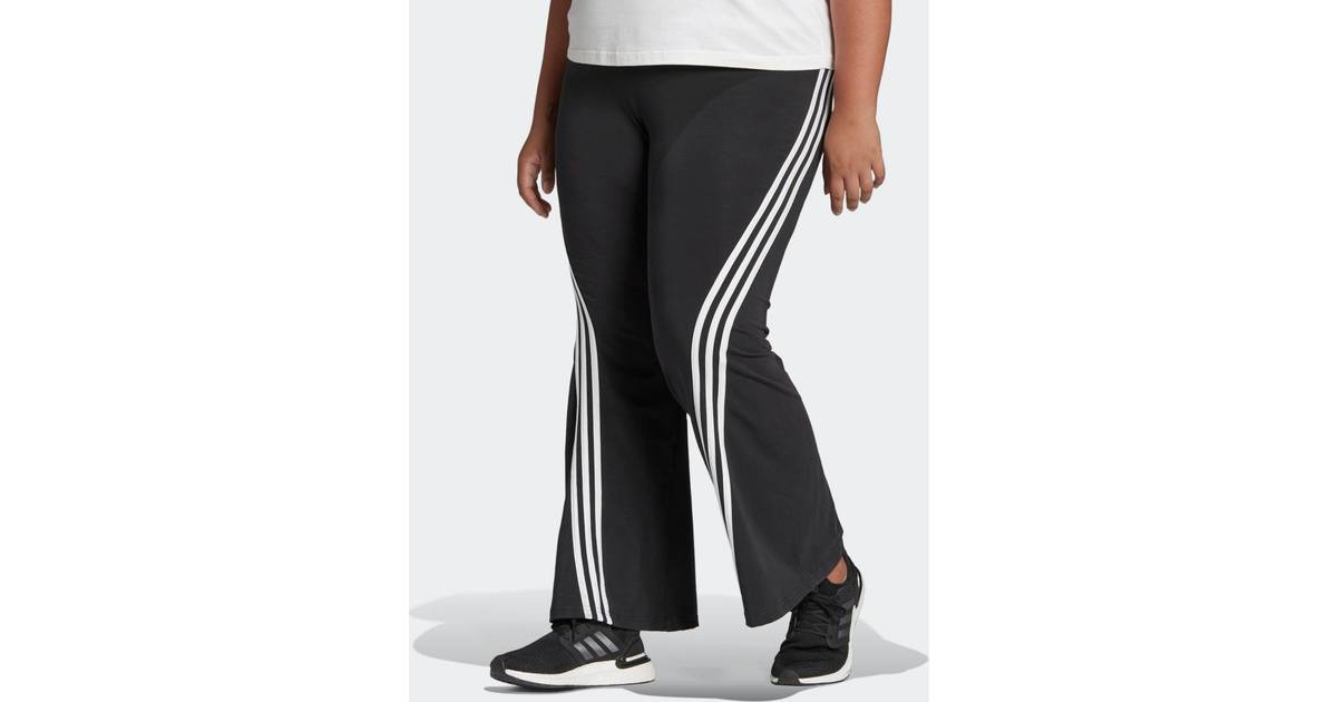 Adidas Sportswear Future Icons 3-Stripes Flare Plus bukser 2X • Pris »