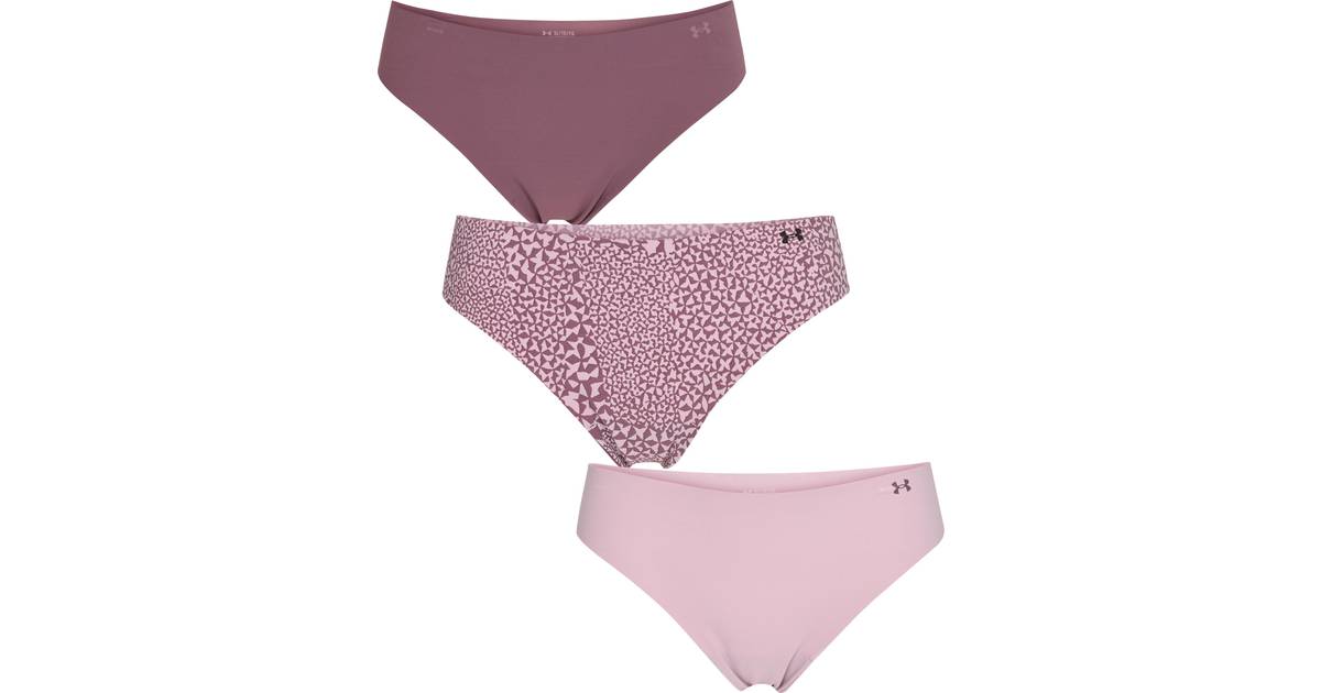 Under Armour PS Thong 3pack Print G-strenge hos Magasin Mauve • Pris »