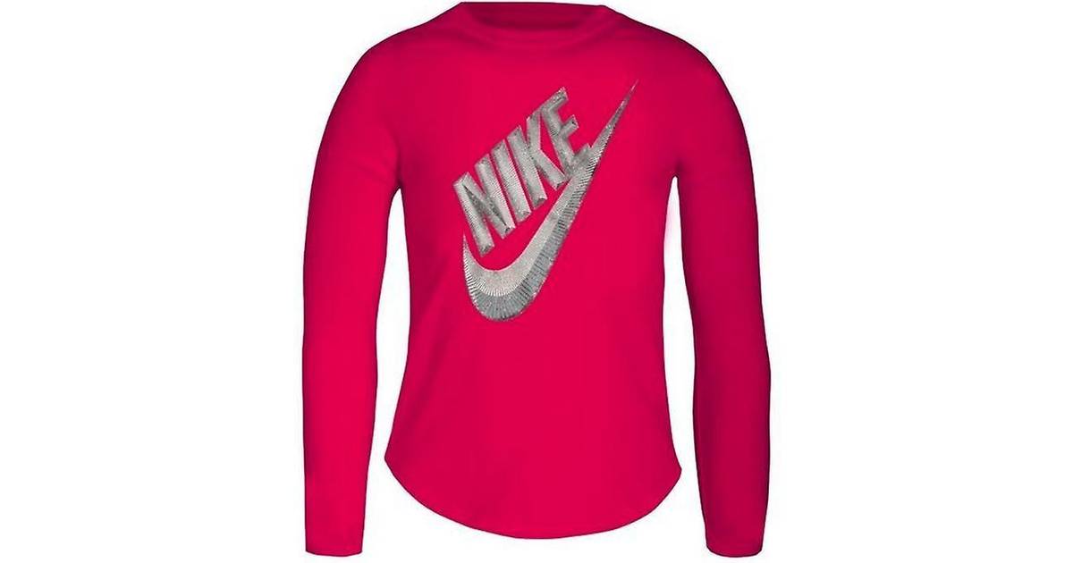 Nike "Långärmad t-shirt, Barn C489S-A4Y (Storlek: 4-5 år) • Pris »