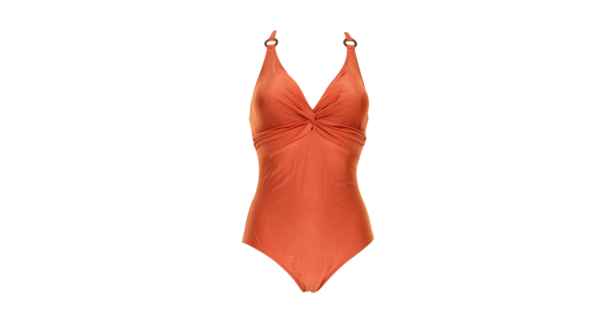 Missya Lucca Swimsuit - Terracotta • Se PriceRunner »