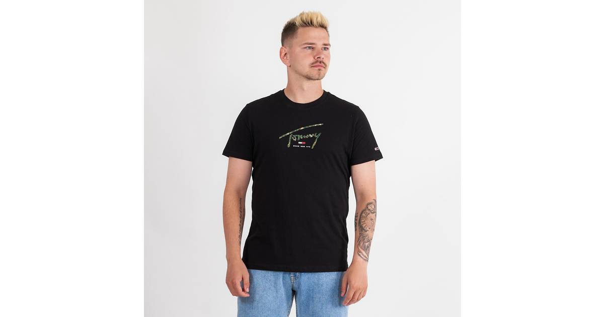 Tommy Hilfiger Jeans TJM HAND WRITTEN TEE T-shirts til mænd • Pris »
