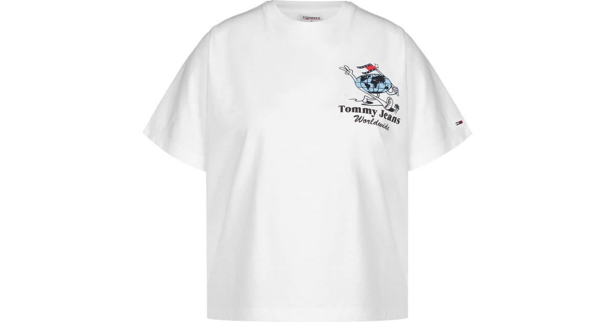 Tommy Hilfiger Slogan T-Shirt (1 butikker) • Se priser »