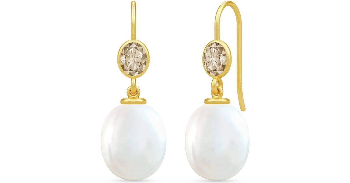 Julie Sandlau Callas Earrings Pearl • PriceRunner »