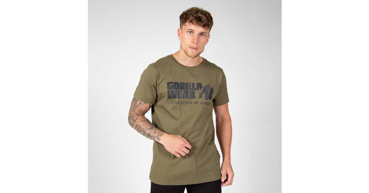 Gorilla Wear Classic T-shirt Army • Se PriceRunner »