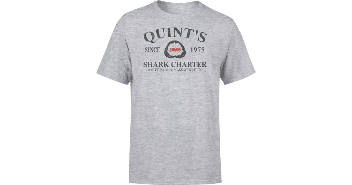 Jaws Quint's Shark Charter T-Shirt • Se PriceRunner »