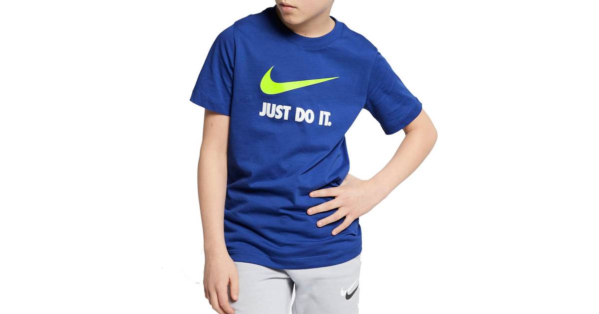 Nike Boy's Sportswear JDI Swoosh T-shirt - Game Royal • Pris »