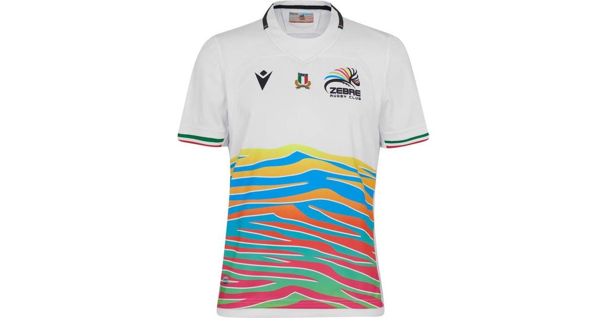 Macron Zebre Rugby Alternate Shirt 2021 2022 • Pris »