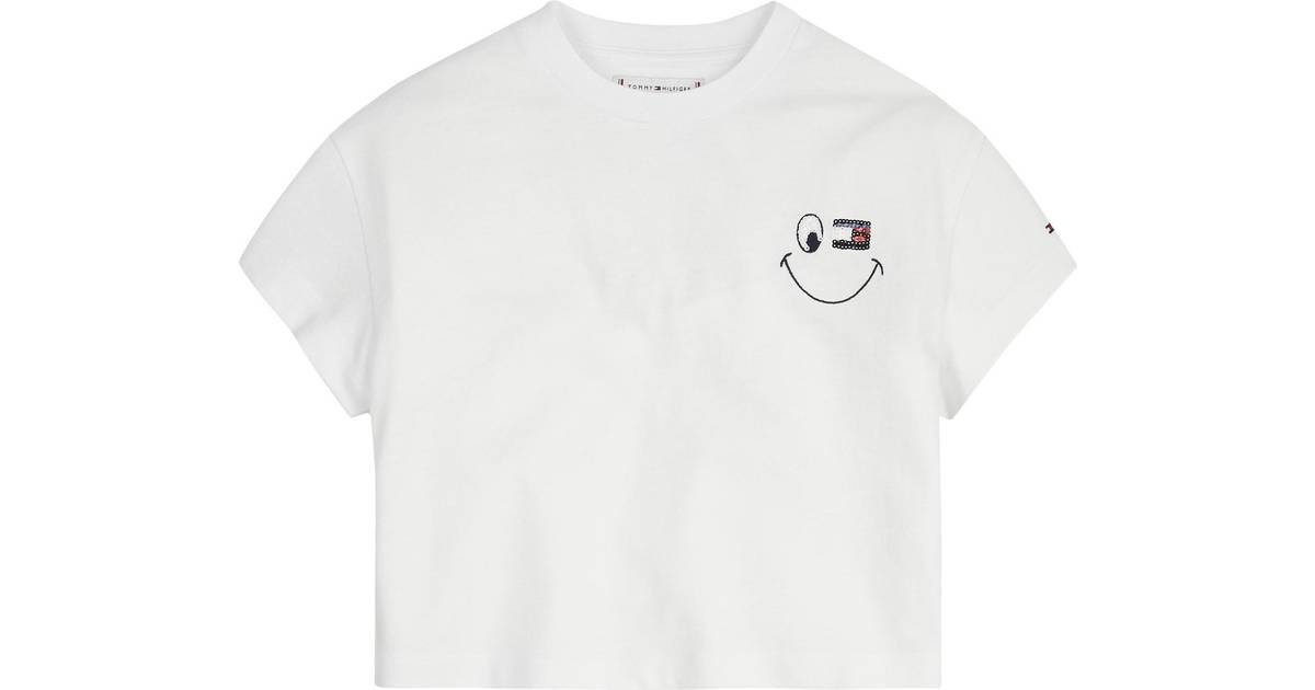 Tommy Hilfiger T-Shirt Sparkle Fun Flag (152) T-Shirt • Pris »