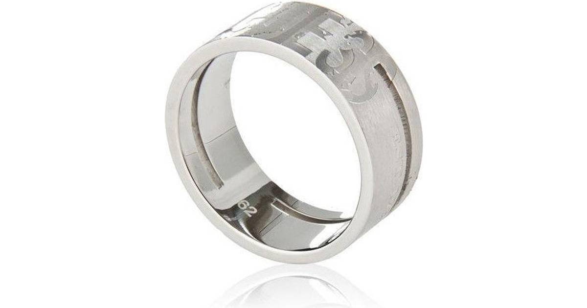Guess Ring til mænd UMR11102-64 (20,5 mm) (Størrelse 20,5 mm) • Pris »