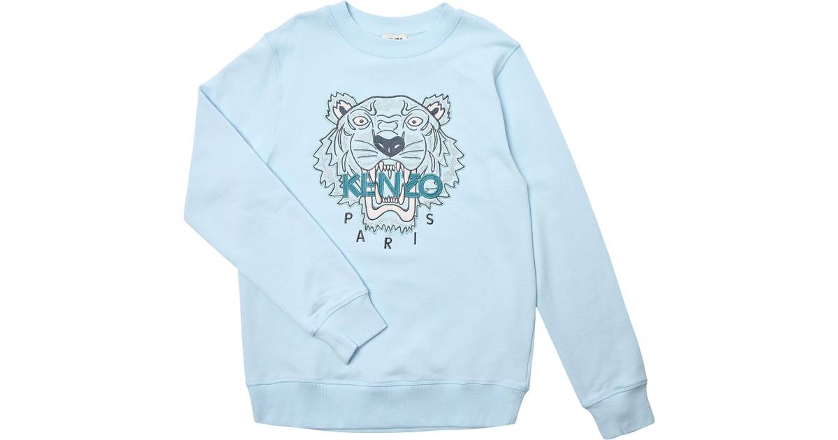 Kenzo Sweatshirt - Light Blue (4 butikker) • Se priser »