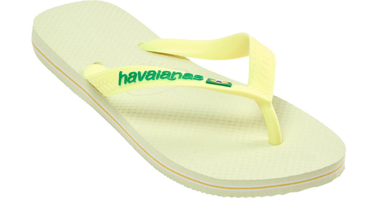 Havaianas Brasil Flip Flops - LIme Green • Se pris