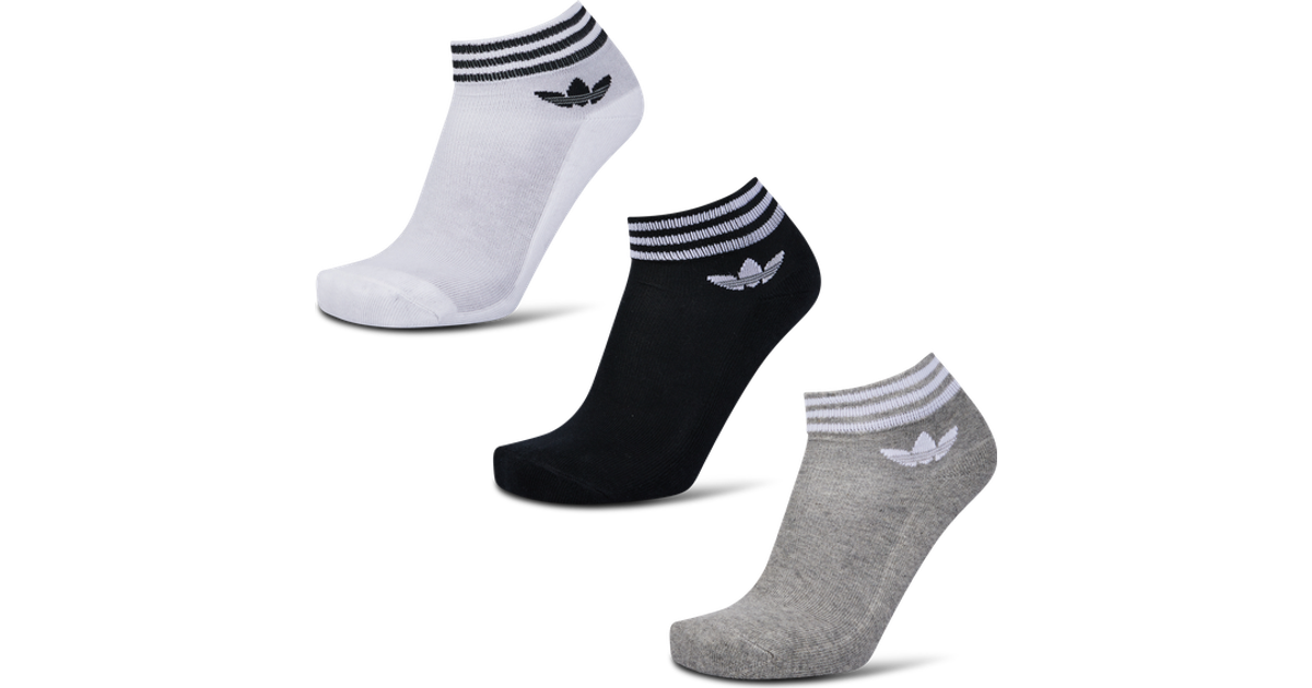Adidas Originals ankle socks, Grey/Black • Se pris »