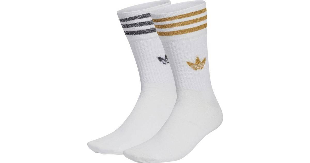 Adidas Originals adicolor Pakke med par mellemlange sokker med glimmer •  Pris »
