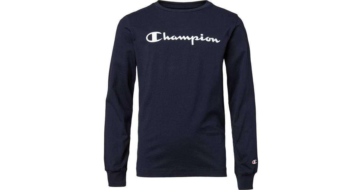 Champion Crewneck Langærmet T-shirt Børn 155 • Pris »