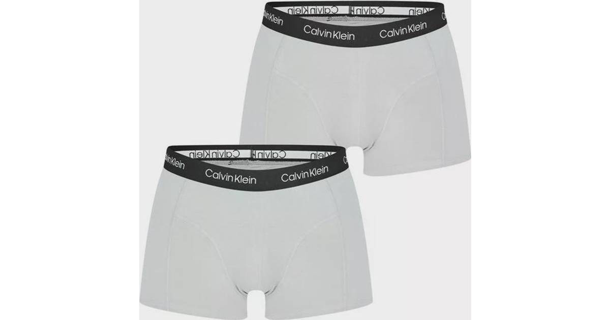 Calvin Klein Trunk 2-pack - White • Se PriceRunner »