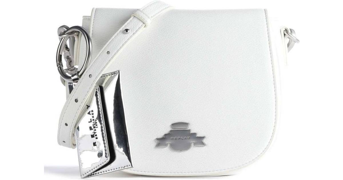 Replay Crossbody-taske med kædestrop i hvid Optisk hvid One Size • Pris »