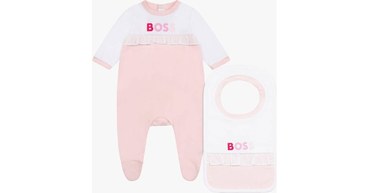 Hugo Boss Baby Cotton Sleepsuit & Bib Set, Baby • Pris »