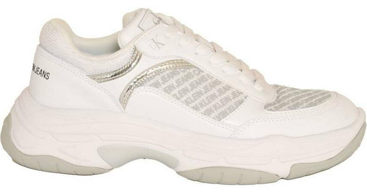 Calvin Klein Sneakers Hvid, Dame • Se laveste pris nu