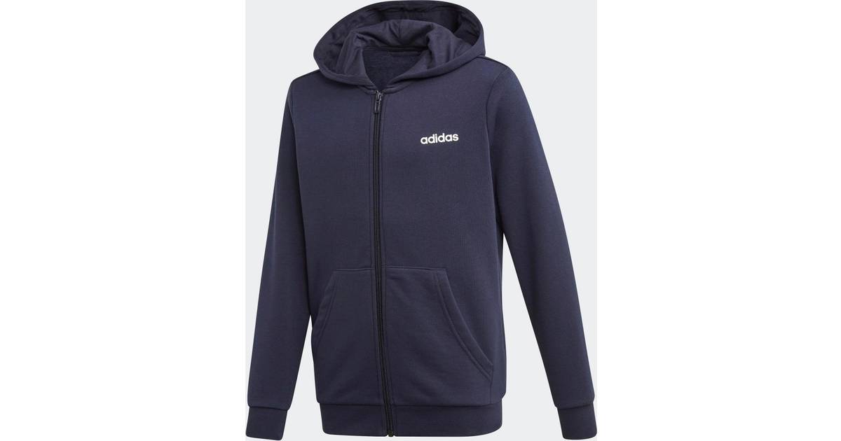 Adidas Essentials Linear Hoodie 11-12Y • Se priser »