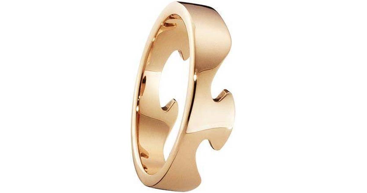 Georg Jensen Fusion Ring - Gold/Transparent • Priser »
