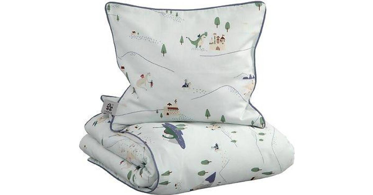 Sebra Junior Bed Linen Dragon Tales 100x140cm • Pris »