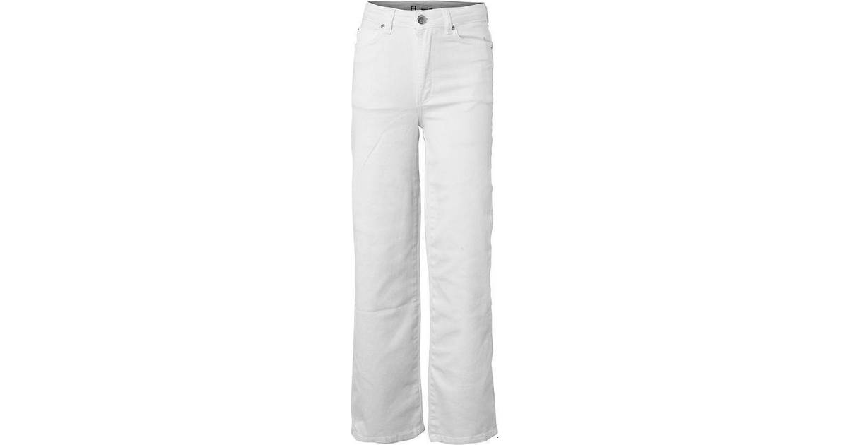 Hound Wide Jeans Colored - White (7220280) • Priser »