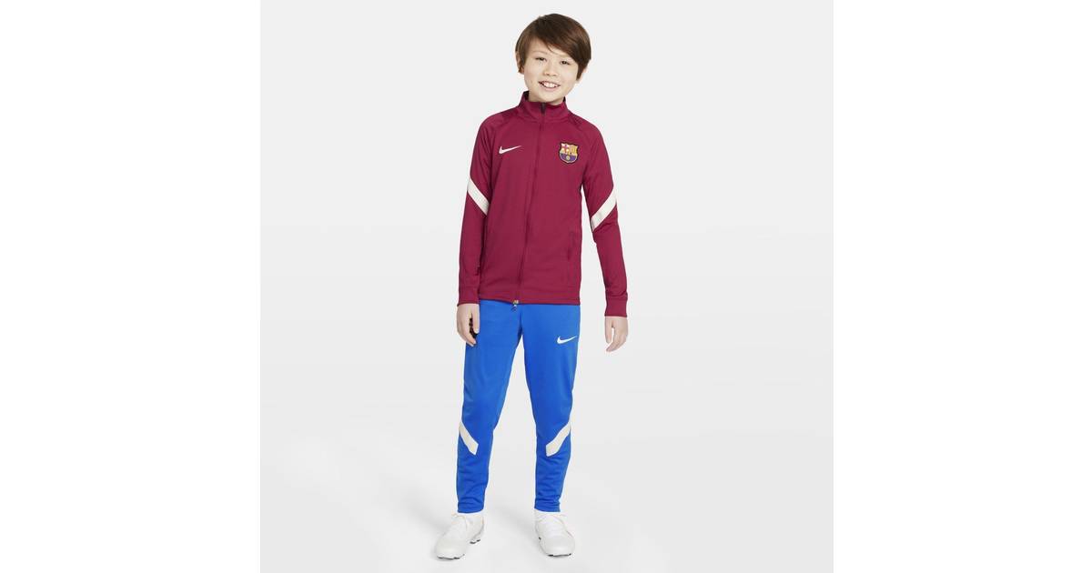 Nike 2021-2022 Barcelona Dry Squad Tracksuit (Noble Red) Kids • Pris »