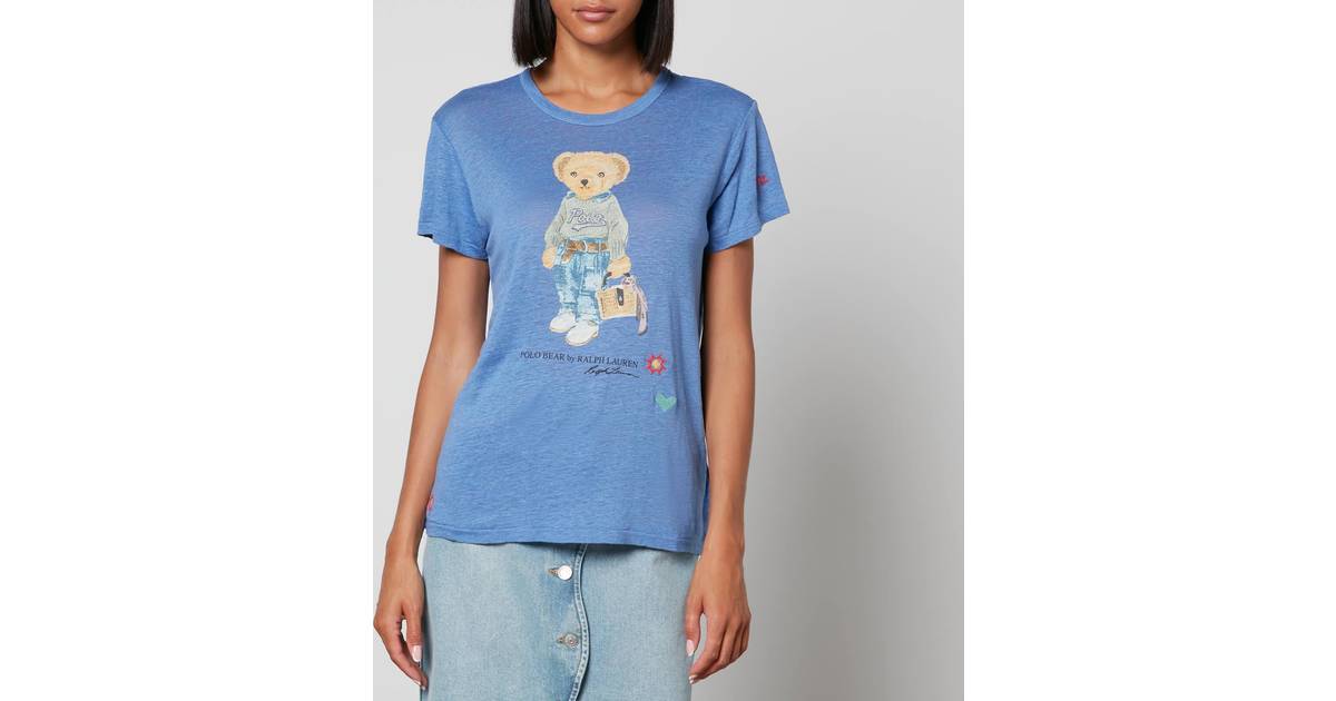 Polo Ralph Lauren T-shirt Blå, Dame • PriceRunner »