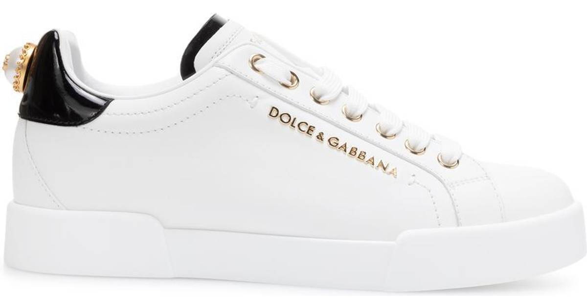 Dolce & Gabbana Sneakers Hvid, Dame • Se laveste pris nu