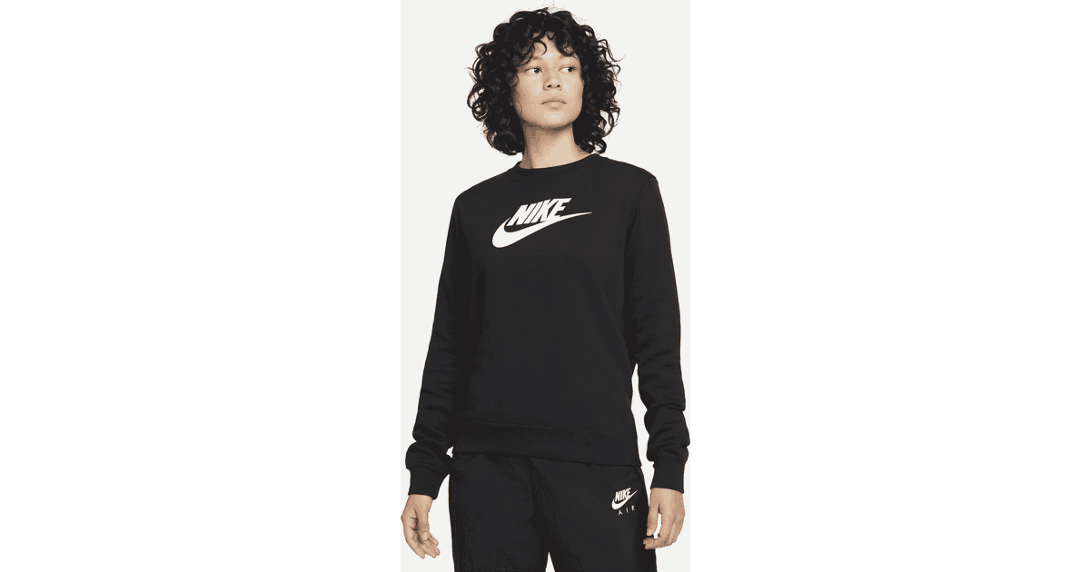 Nike Sportswear Club Fleece-sweatshirt med 1/2 lynlås til kvinder • Pris »