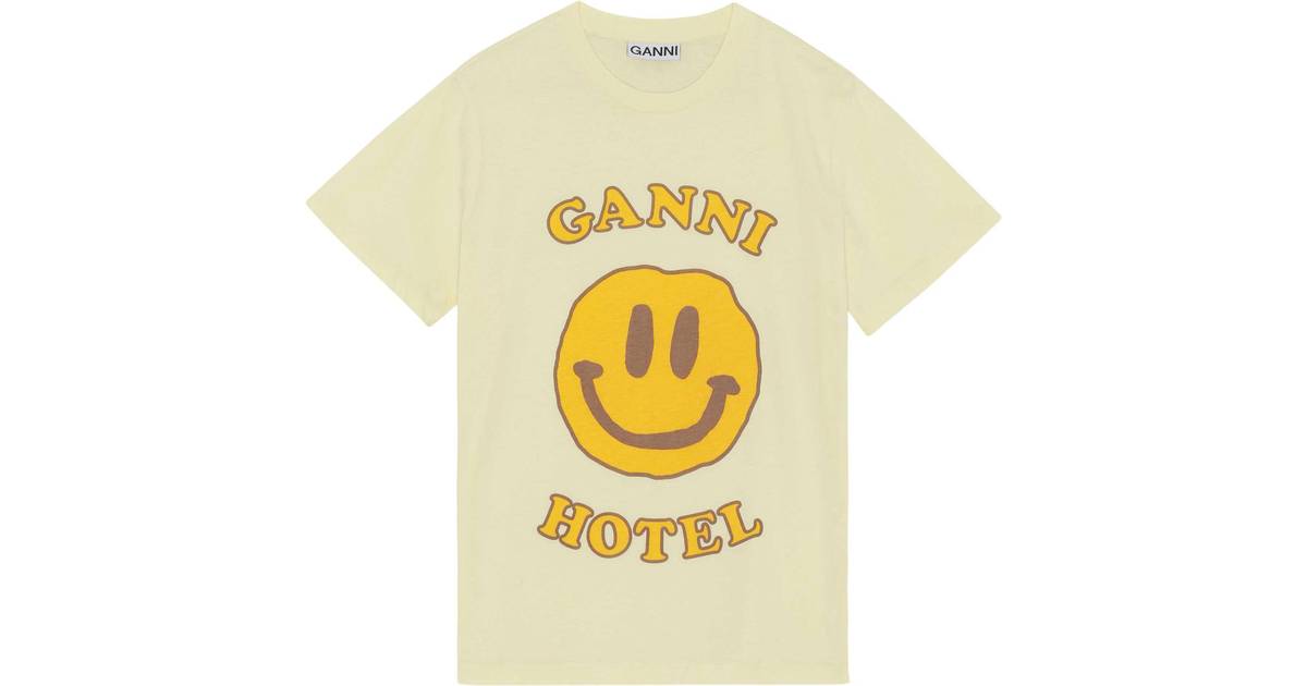Ganni Logo T-shirt (1 butikker) • Se hos PriceRunner »