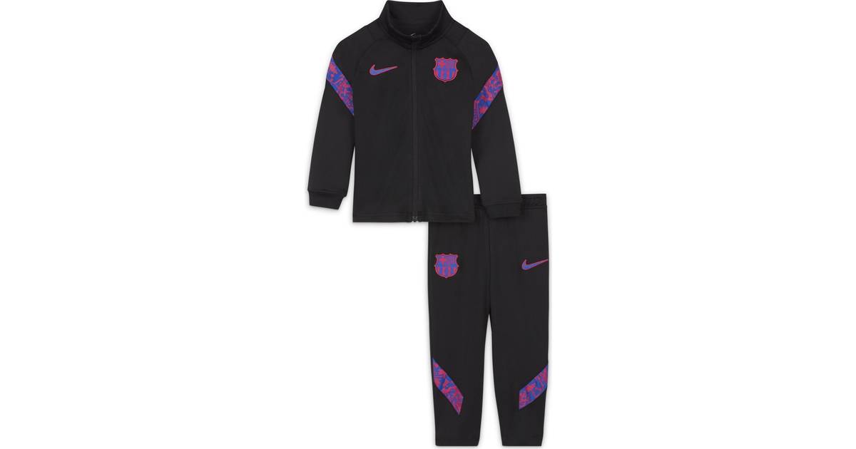 Nike 2021-2022 Barcelona Dry Strike Tracksuit (Black) Infants 18/24 • Pris »