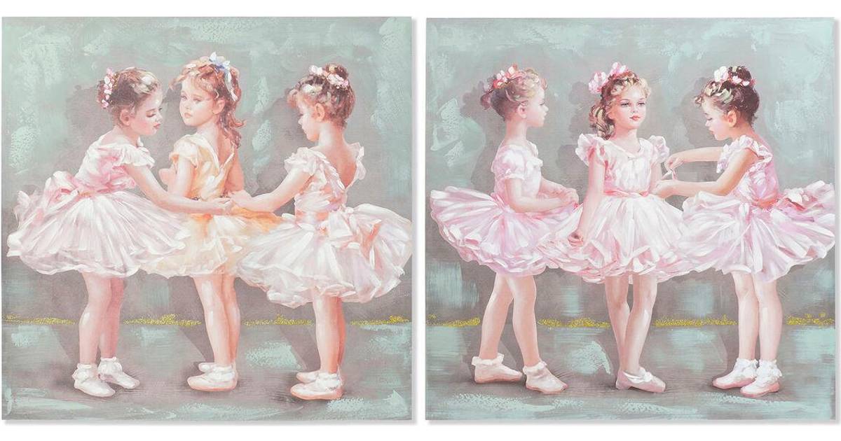 Dkd Home Decor Ballet (80 x 3 x 80 cm) (2 enheder) Plakat • Pris »
