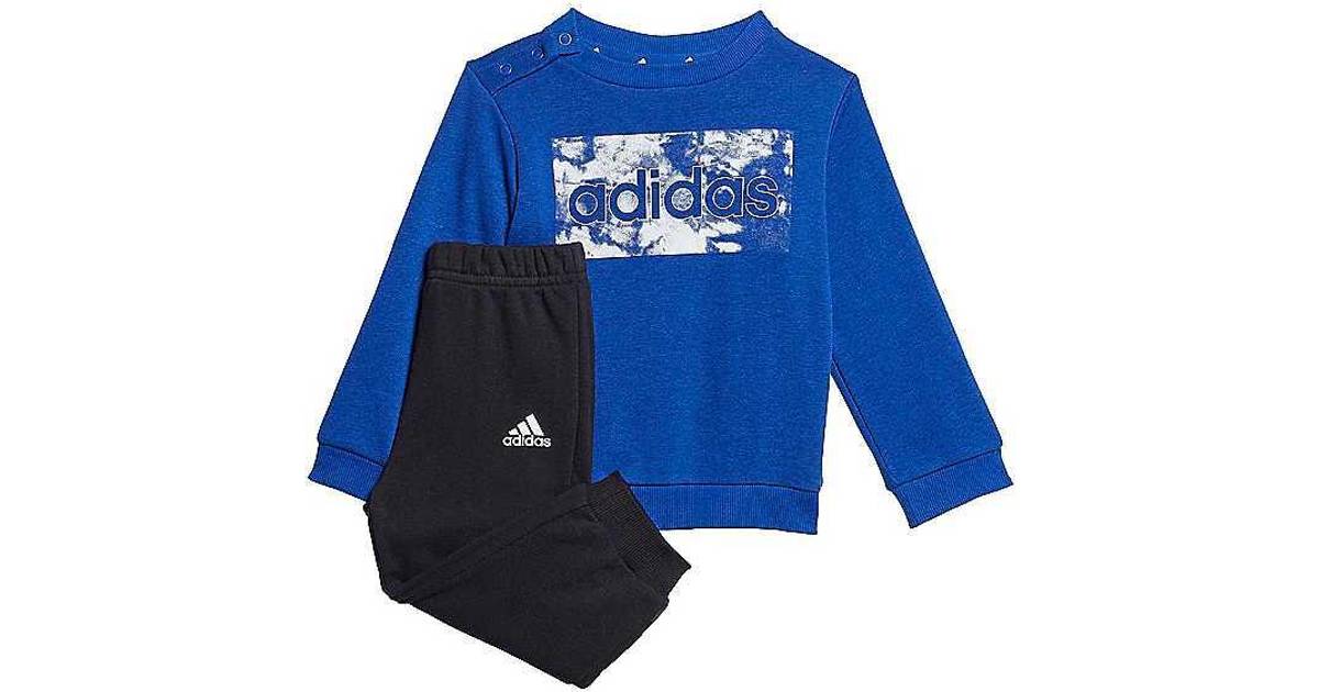 Adidas Infant Essentials Sweatshirt and Pants - Royal Blue/White (HM6602) •  Pris »