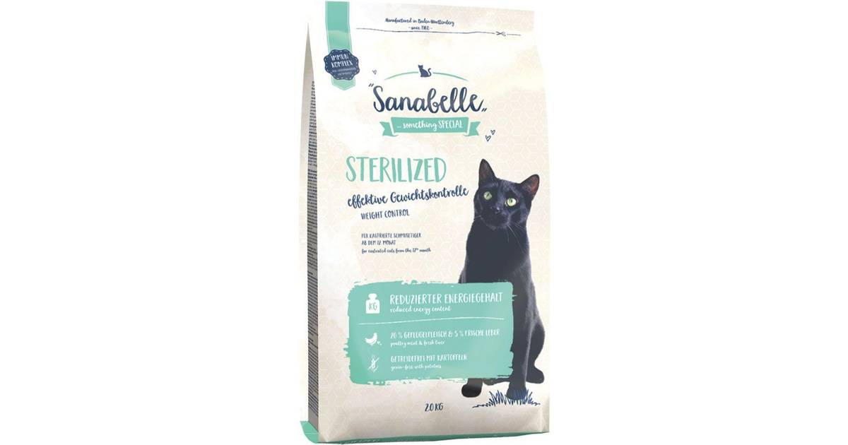 Sanabelle Sterilized kattemad (2 butikker) • Se priser »