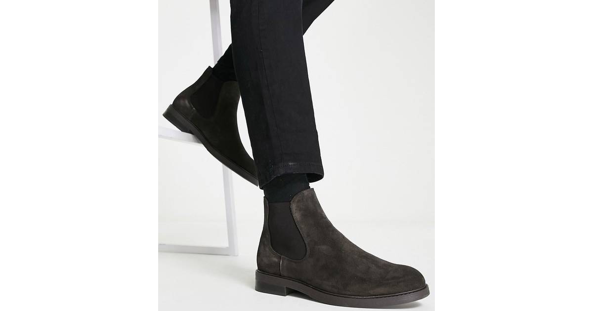 Selected Homme suede chelsea boots in suede • Se pris