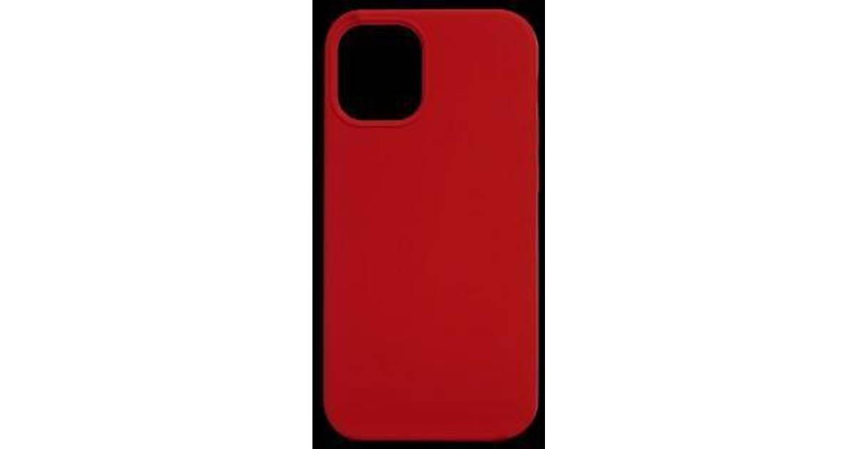 Essentials Iphone 12/12 Pro Silicone Back Cover, Red Mobilcover • Pris »