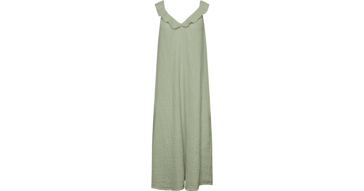 Pieces kjole PCLELOU Swamp (3 butikker) • PriceRunner »