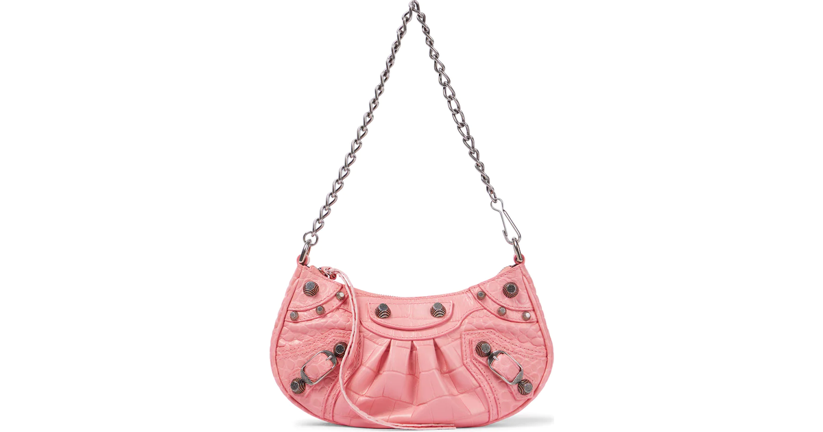 Balenciaga Le Cagole Mini Bag With Chain • Se pris »