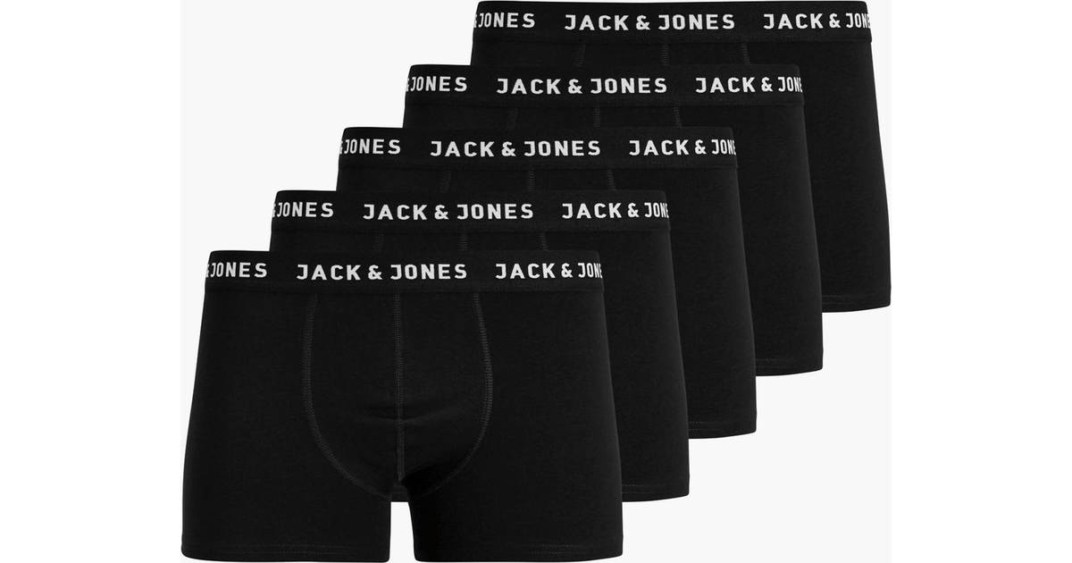 Jack & Jones Sorte underbukser fra 5-pak • Se pris »