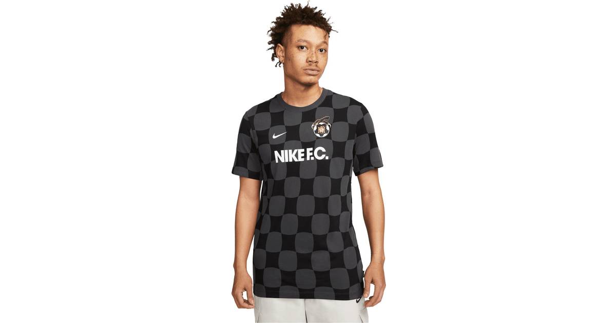 Nike F.C. T-Shirt Dri-FIT Grå/Hvid • Se PriceRunner »